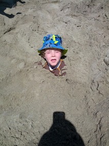 buried